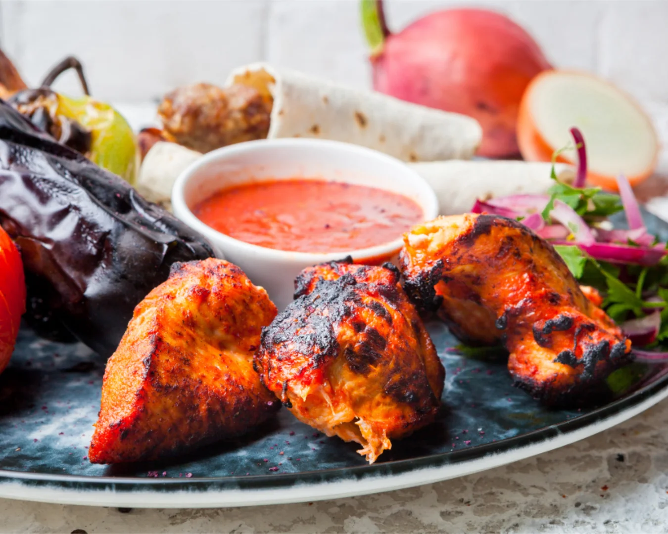 Home tandoori chicken